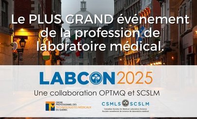 Le PLUS GRAND rassemblement des professionnels de laboratoire médical